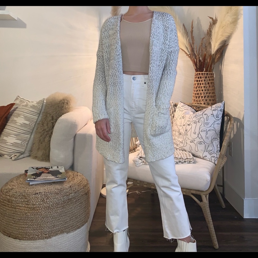 Popcorn cardigan